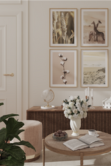 Cotton Flower Poster