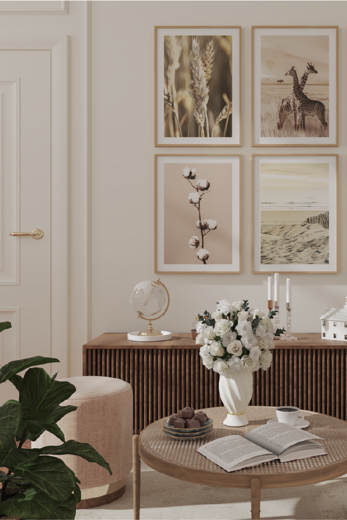 Cotton Flower Poster