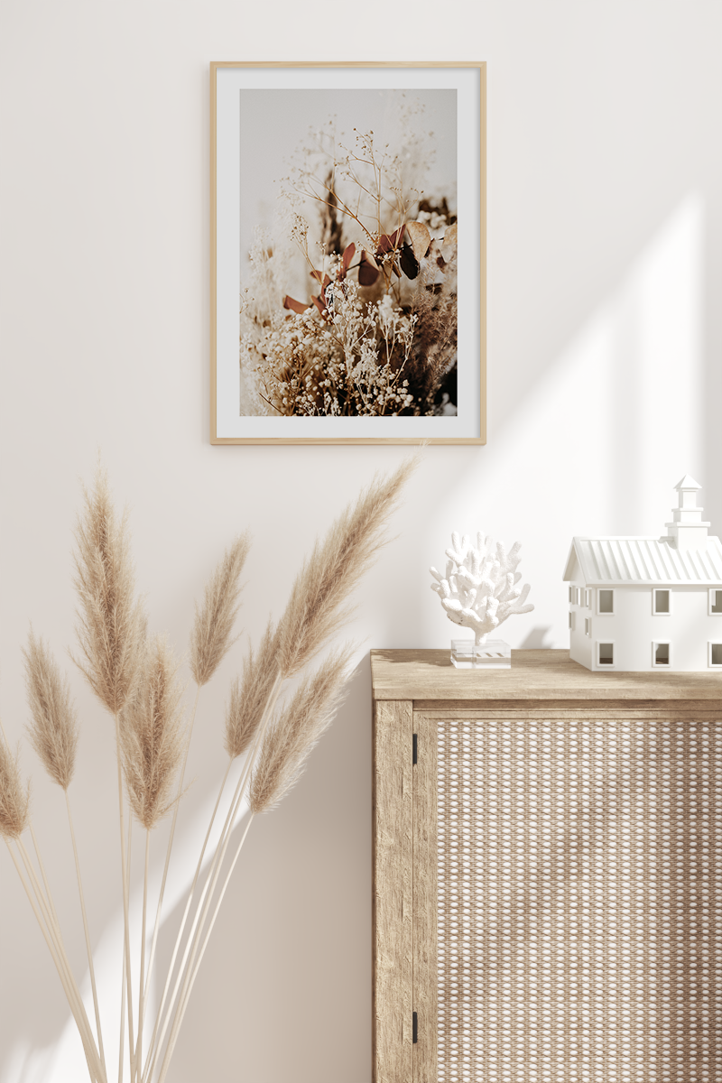 Arranged Dry Flower Poster No.2