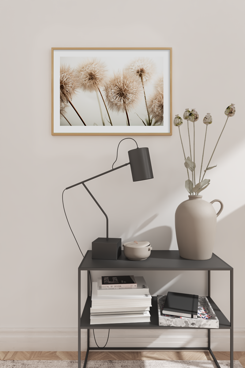 A Bunch of Dandelion Poster