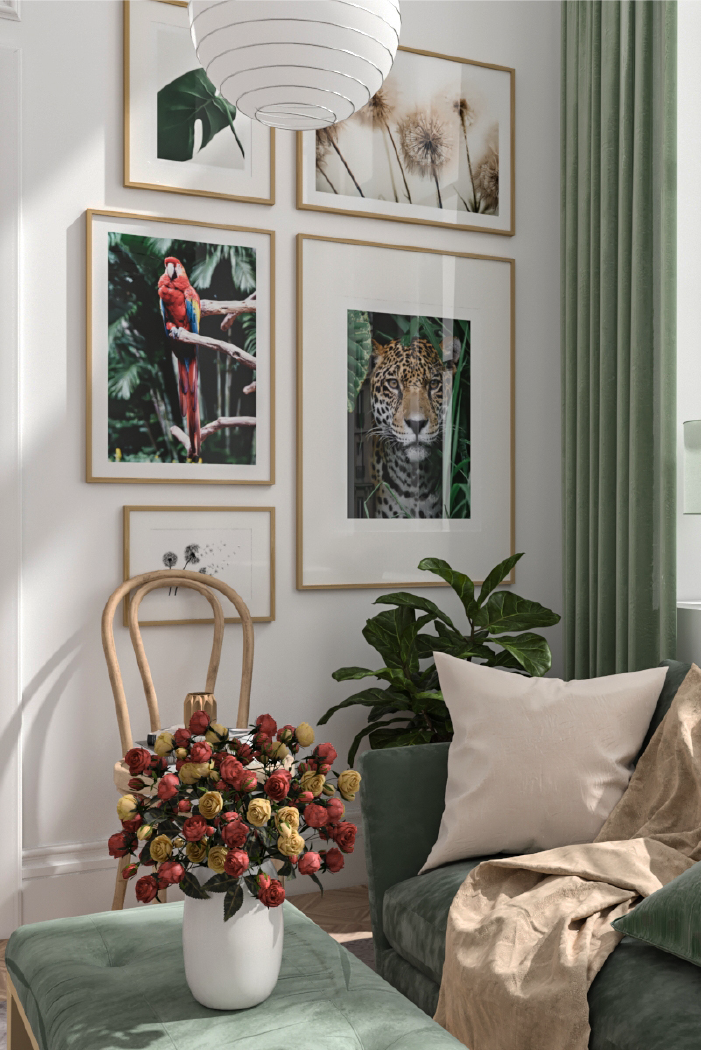 Tiger Close Up Poster