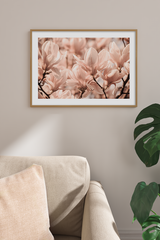 A Bunch of Pink Flower Poster