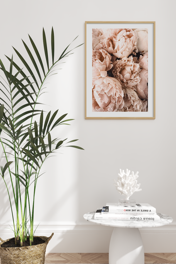 Brown Flowers Poster