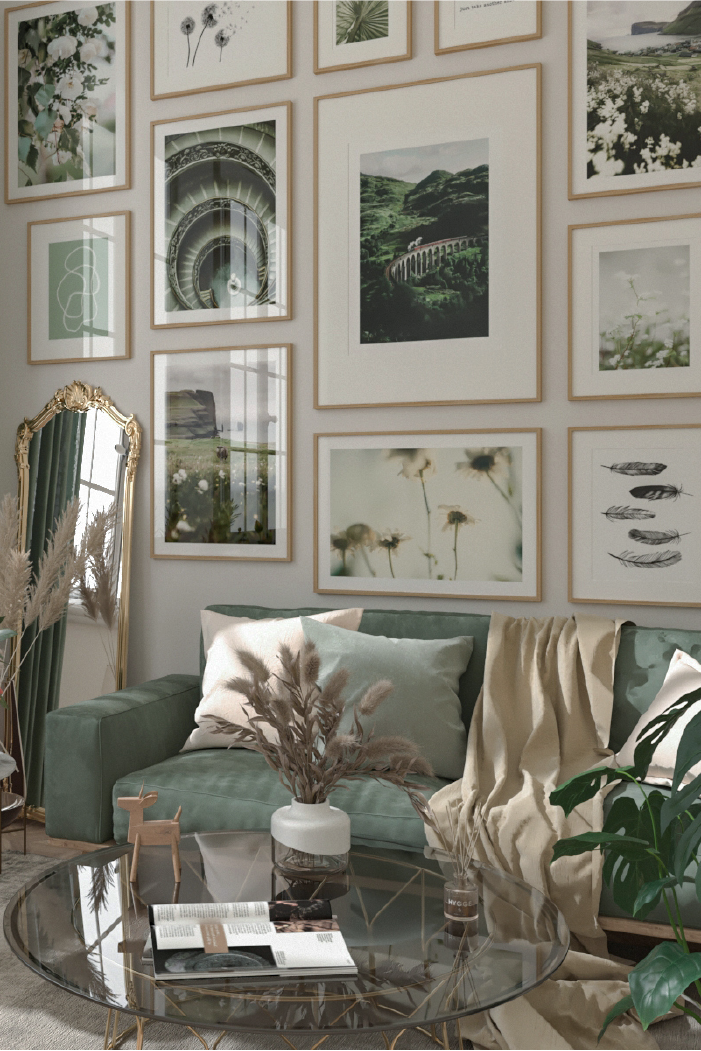 Small White Flower Poster