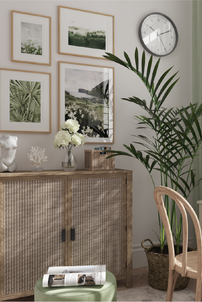 Small White Flower Poster