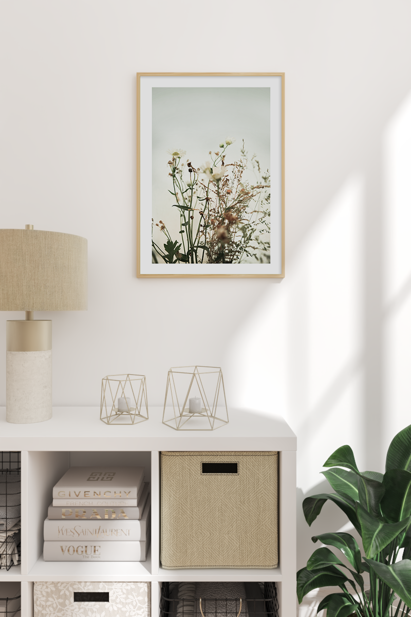 Wild Flower Close Up Poster