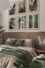 Brown Door Poster
