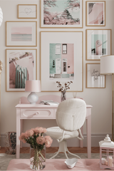 Unique Pink Arch Door Poster