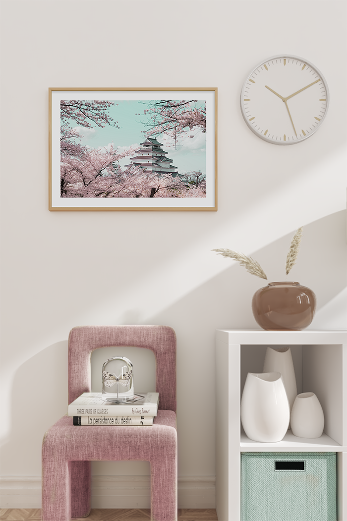 Japanese Cherry Blossoms Poster