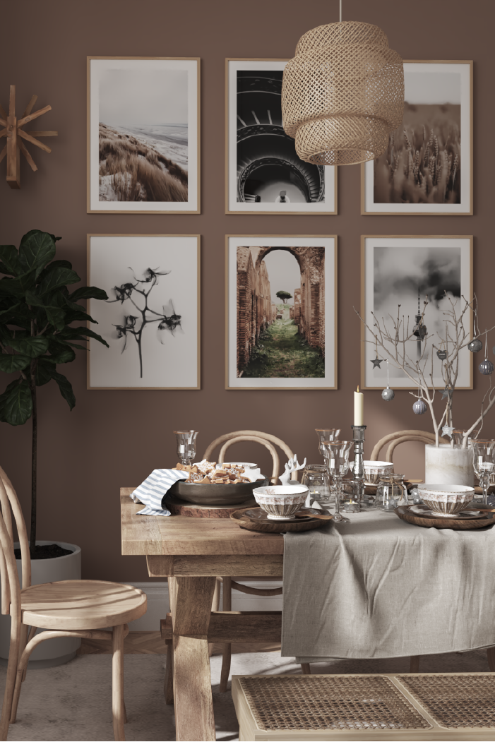 Autumn Wheat Field Poster