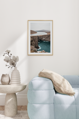 Cliff Lake Nature Poster