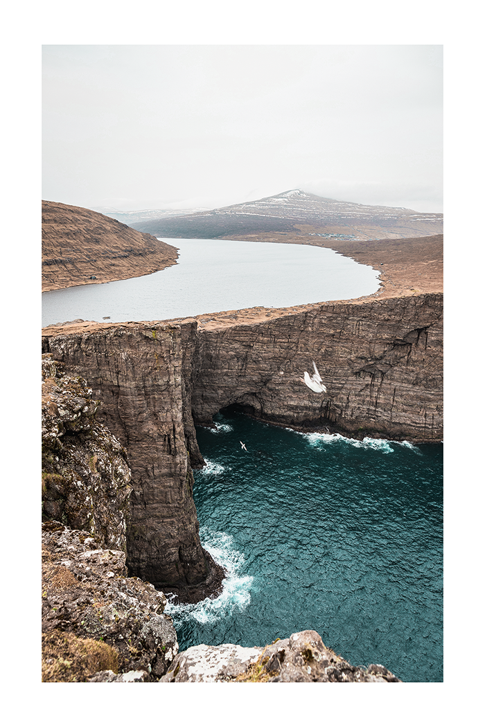 Cliff Lake Nature Poster