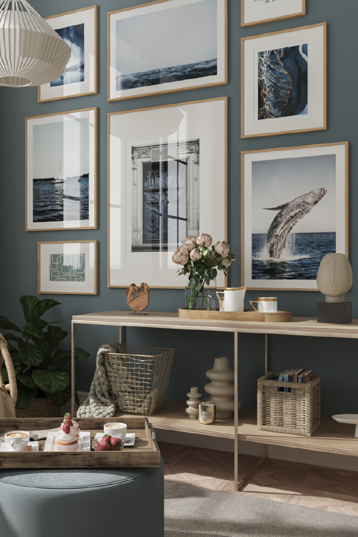 Above the Ocean Poster