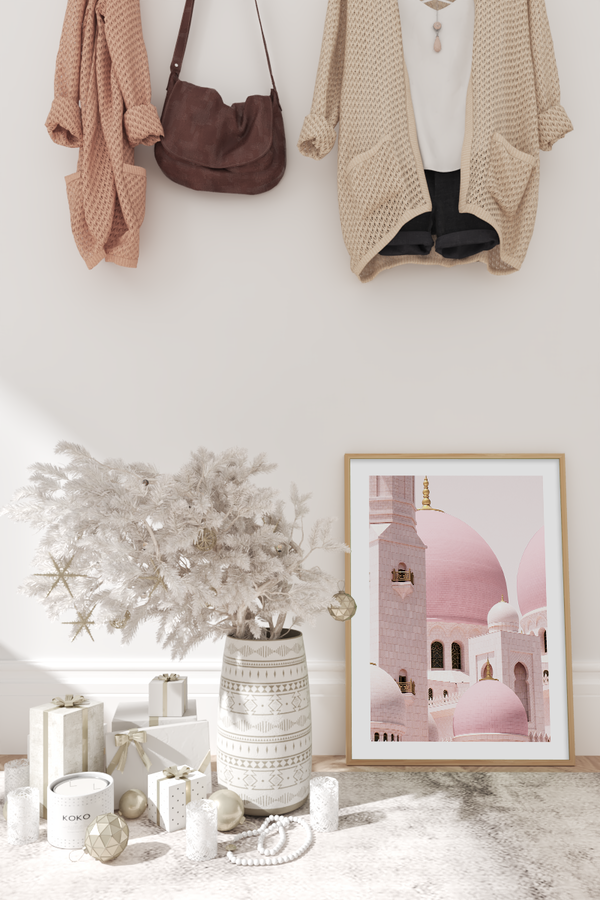 Pink Mosque Poster