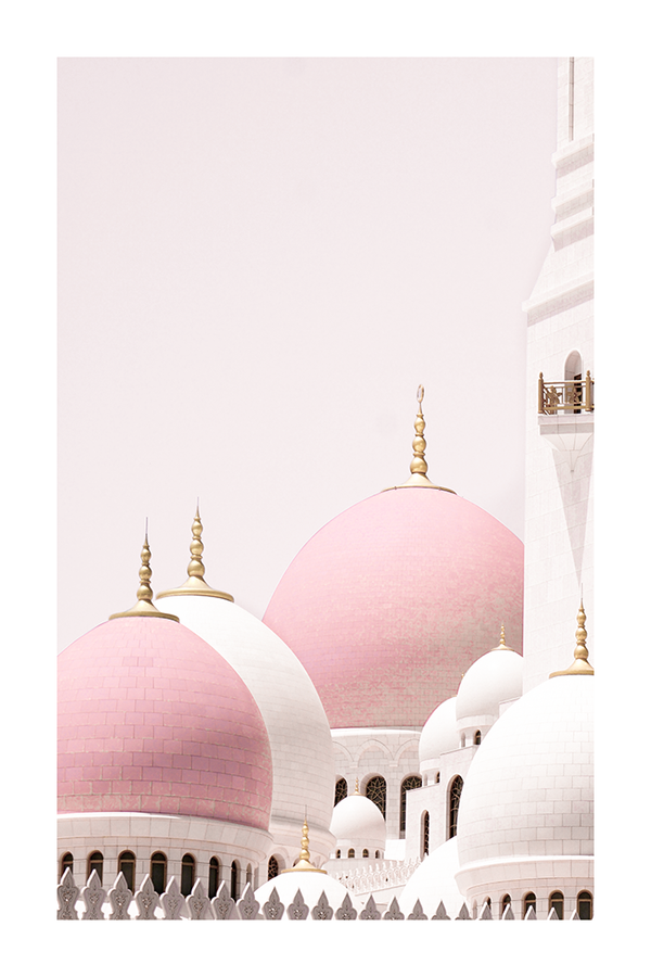 Pink Mosque Poster No.2
