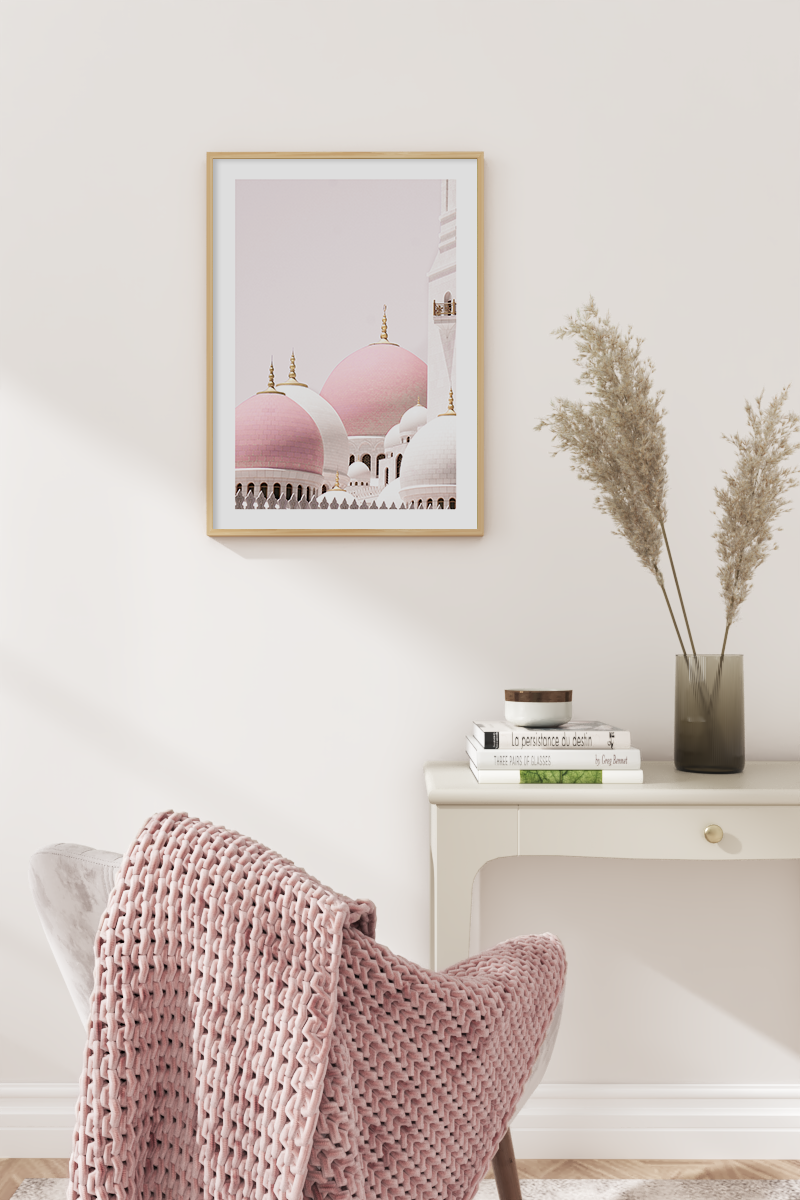 Pink Mosque Poster No.2