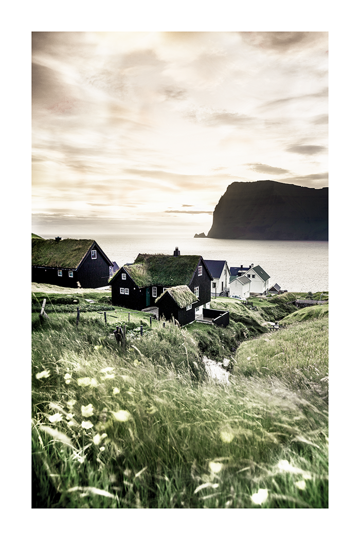 Seaside Village Poster
