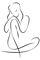 Pondering Abstract Art Print