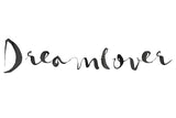 Dream Lover Text Art Print