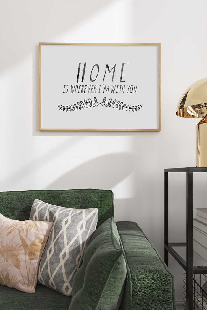 Home is Wherever I'm With You Poster