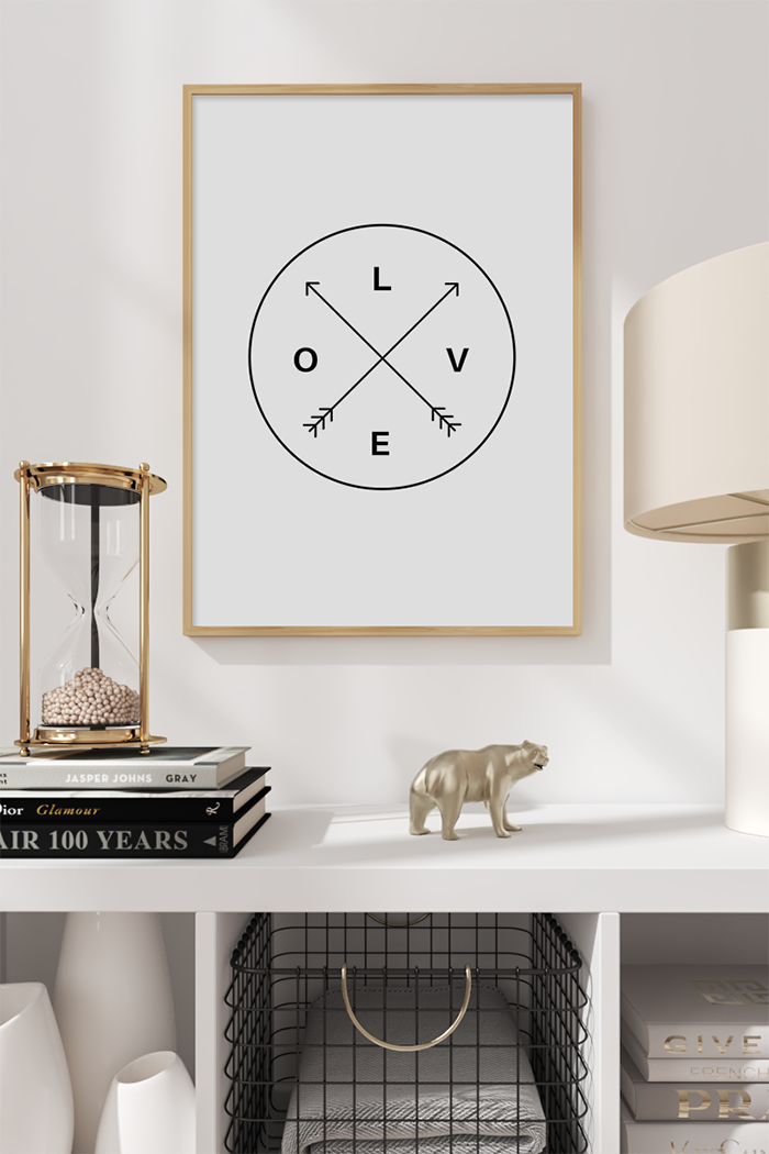 Love Circle Poster