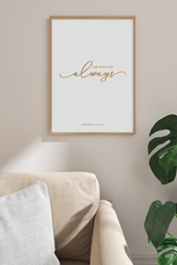 I am with You Always Poster