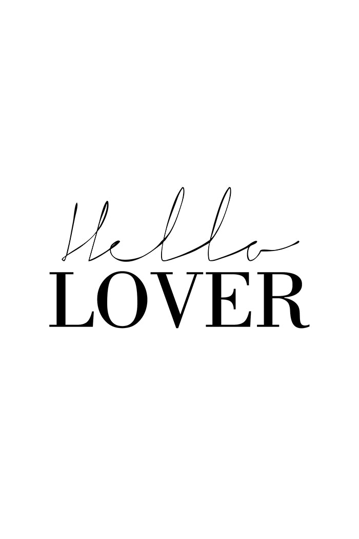 Hello Lover Poster