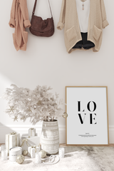 Definition of Love Art Print