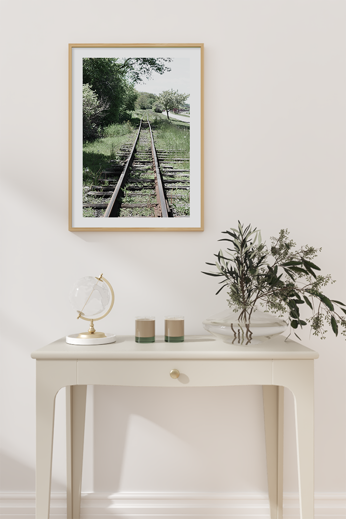 Old Track Poster