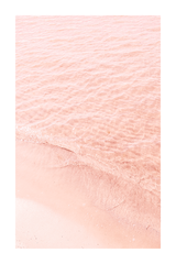 Pinky Orange Seawave Poster