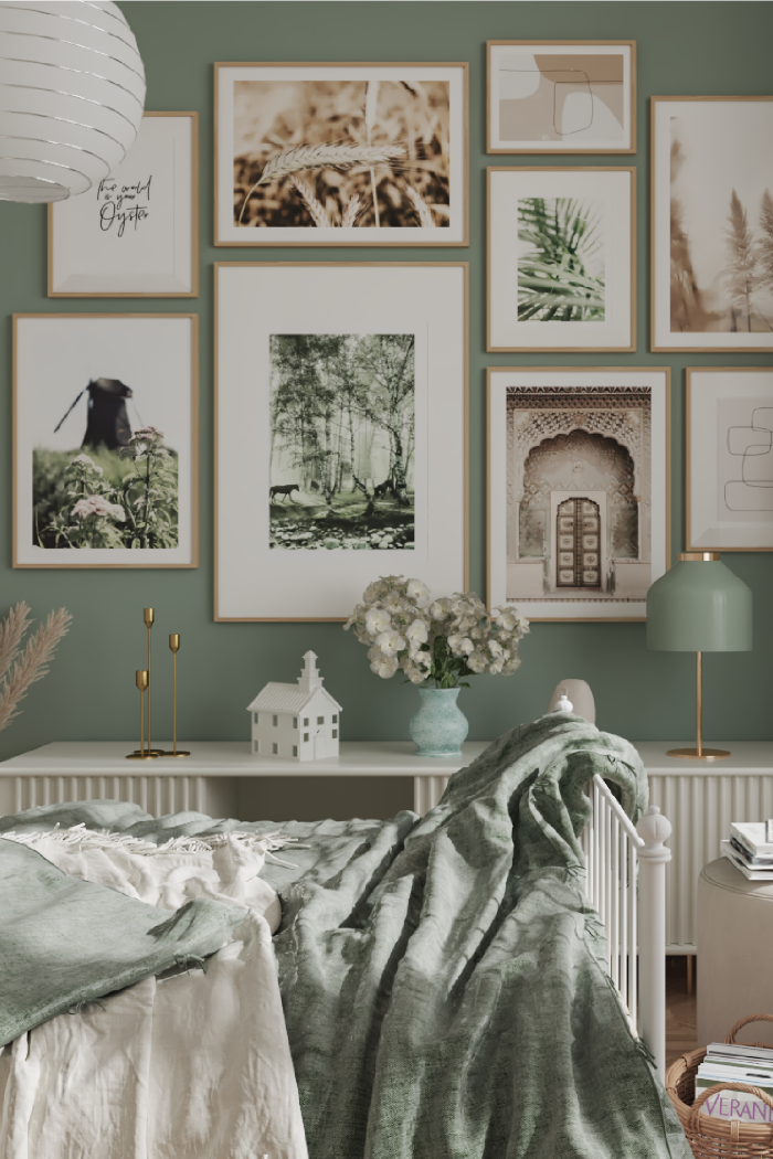 Blurry Wild Flower Poster