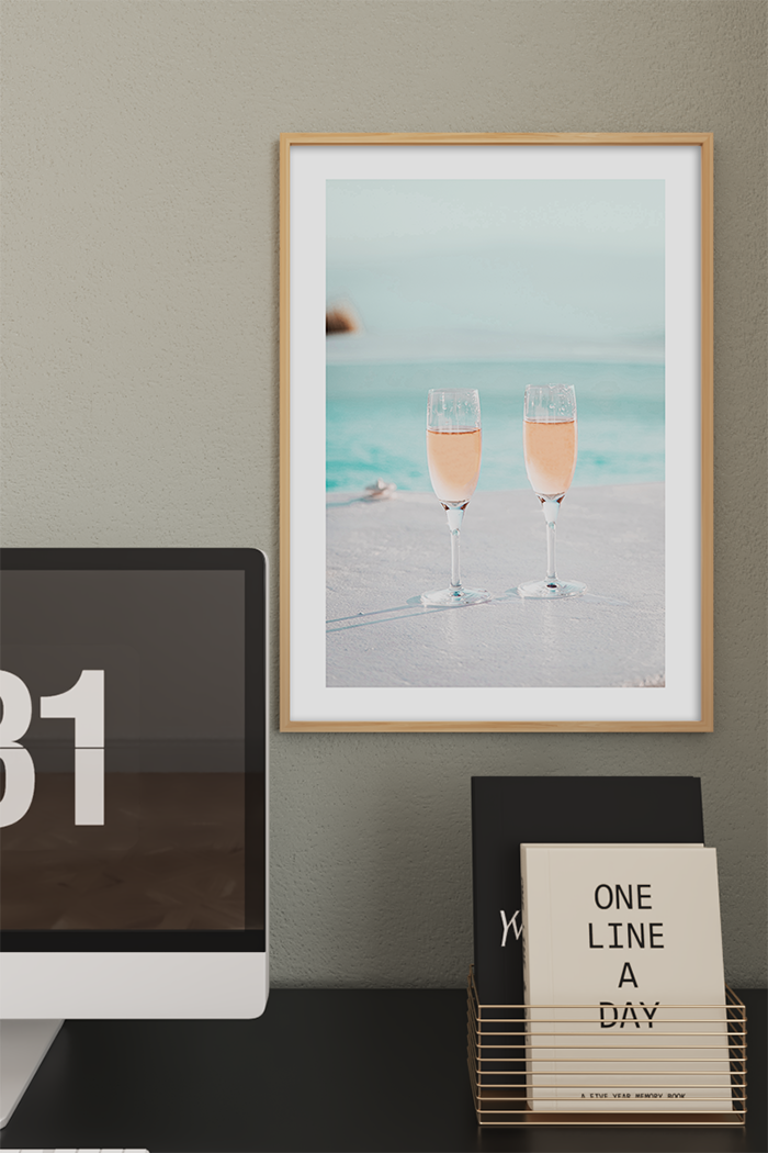 Orange Cocktail Poster