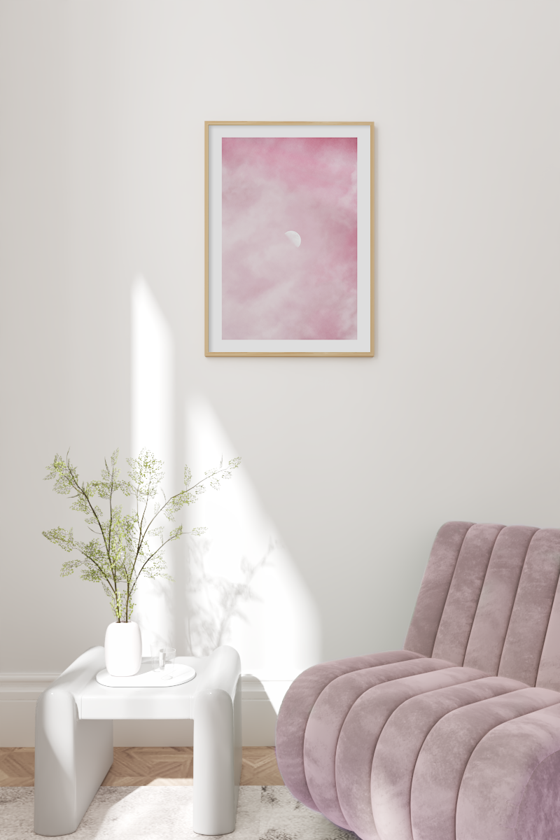 Pink Purple Sky Poster
