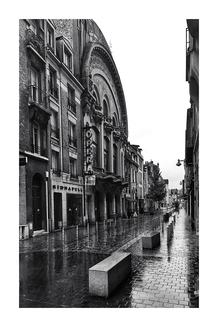 Quiet Raining Street