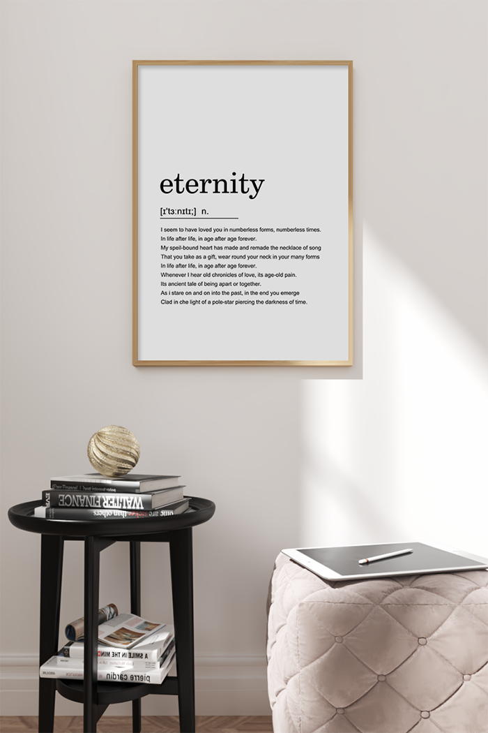 Eternity Definition Poster