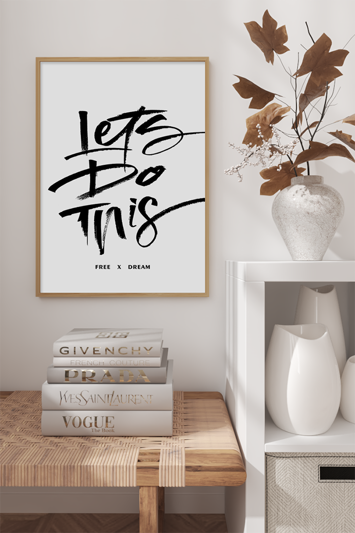 Let's Do This Poster