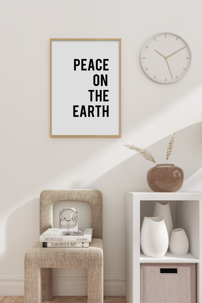 Peace on the Earth Poster