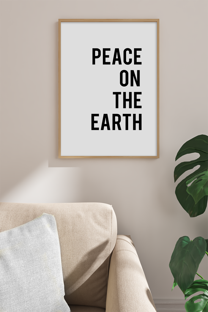 Peace on the Earth Poster