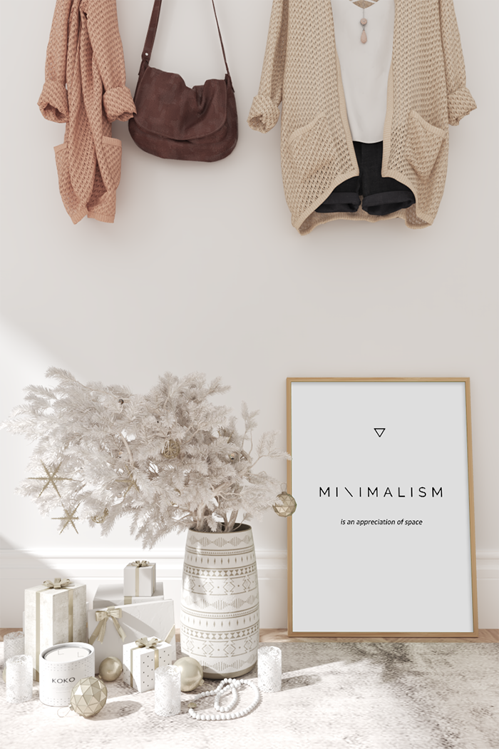 Minimalism Word Poster