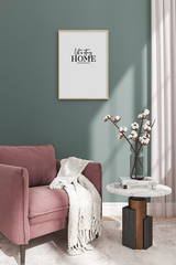 Let's Stay Home Poster