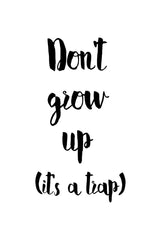 Don't Grow Up Poster