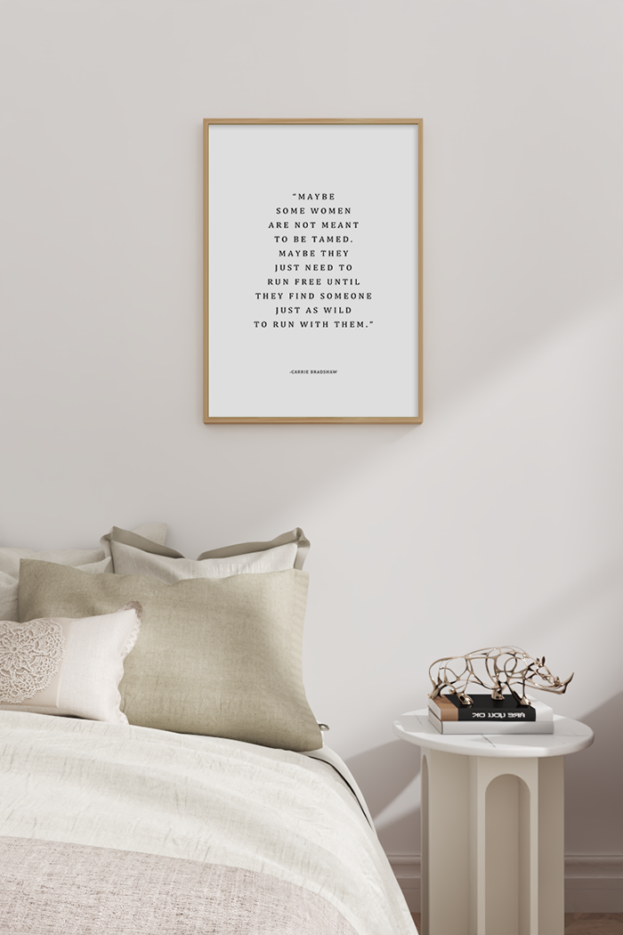 Maybe Women are not Meant to Be Tamed Poster