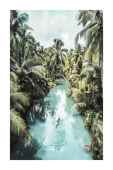 Silent Tropical River Poster