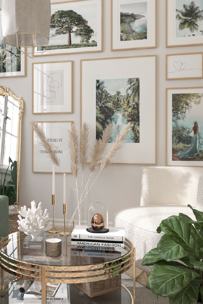 Silent Tropical River Poster