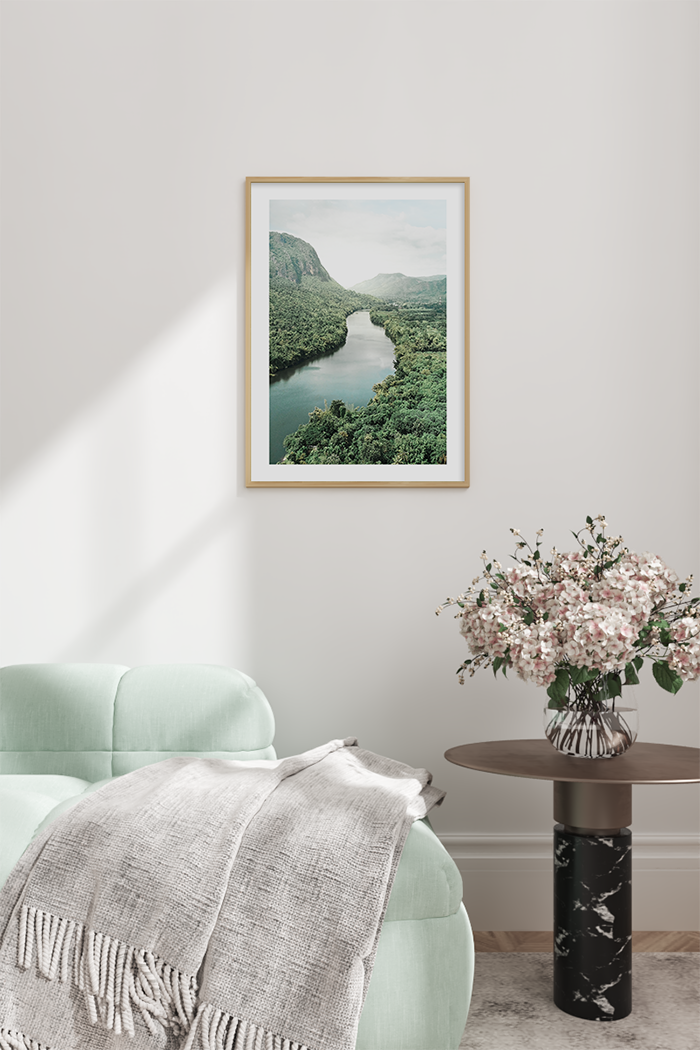 Calm River Poster