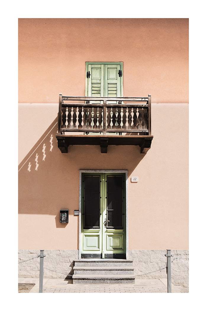 Balcony of House Poster