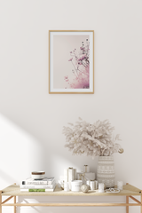 Purple Flower Poster