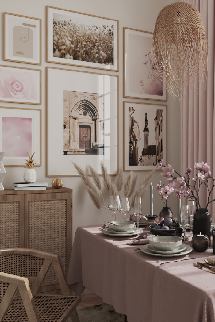 Purple Flower Poster
