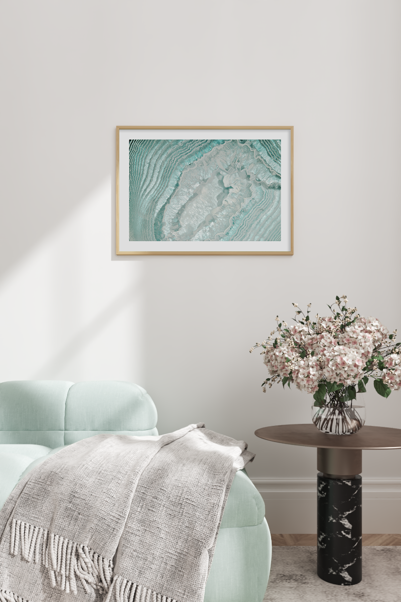 Turquoise Cornelian Poster