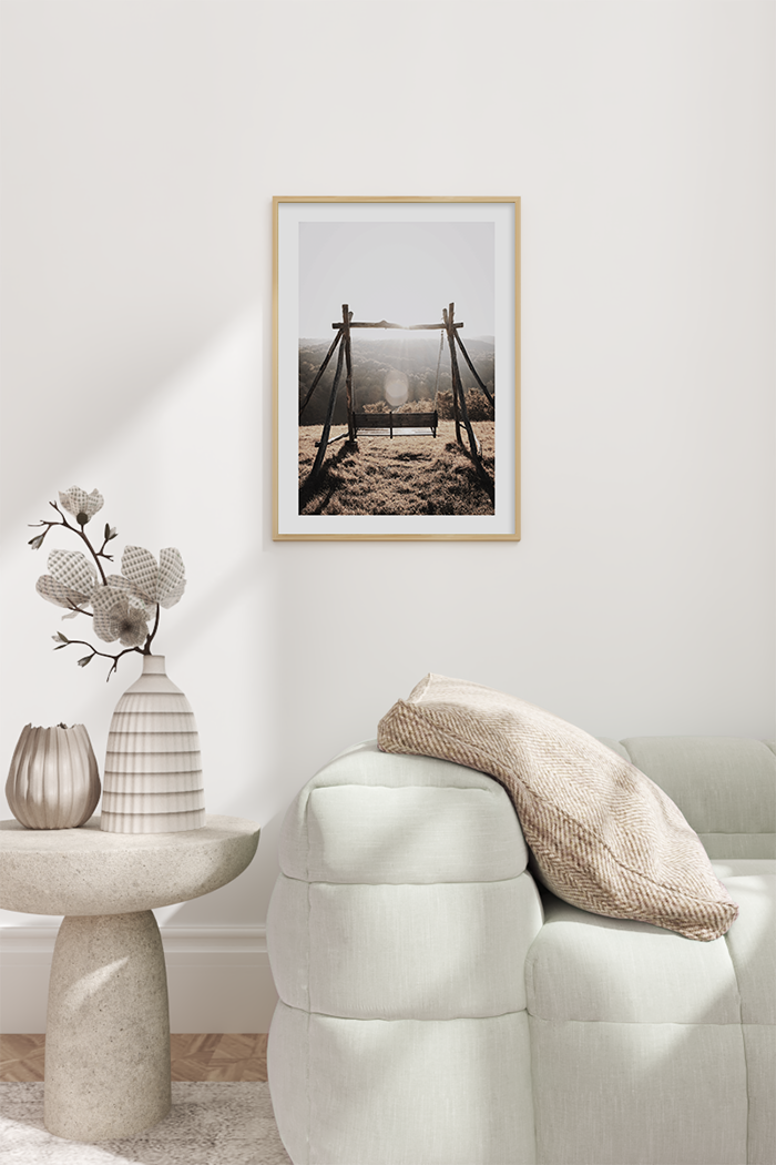 Swing Bench Poster